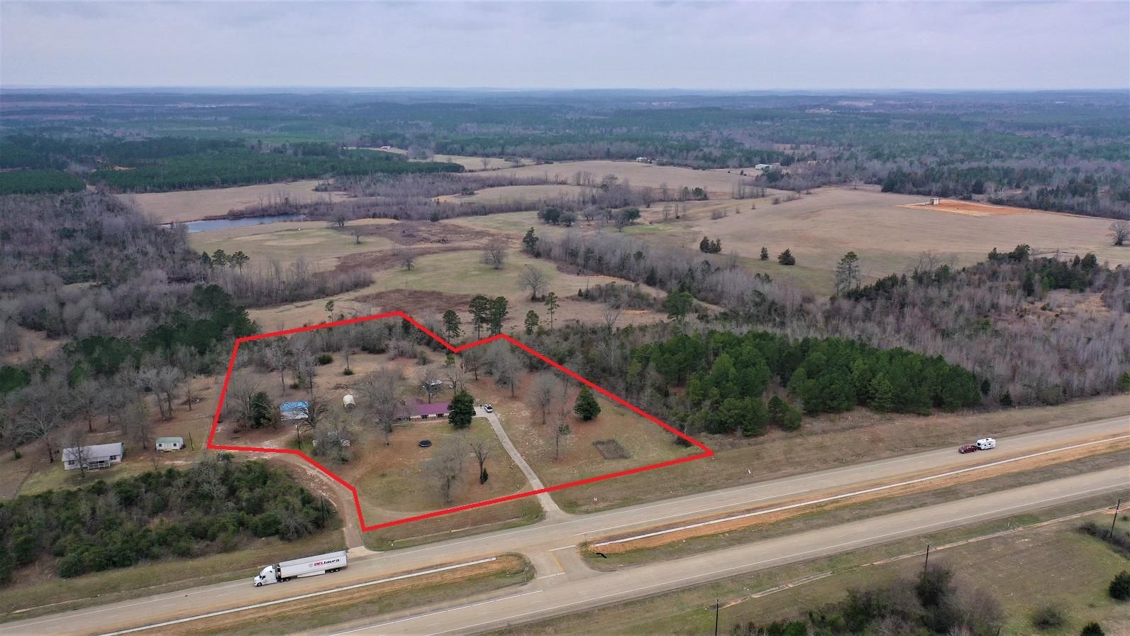 7 acres in Cass County, Texas