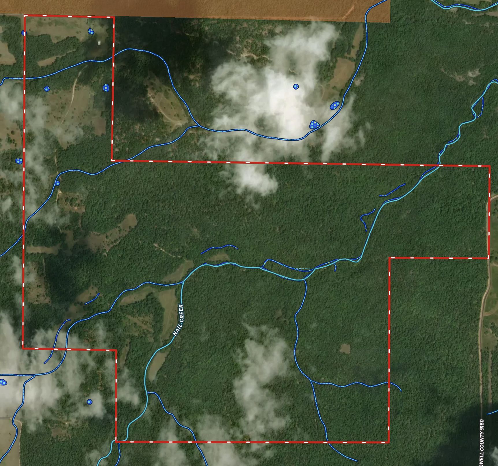 544 acres in Howell County, Missouri
