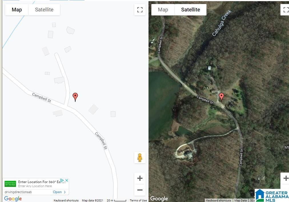 10 acres in Cleburne County, Alabama