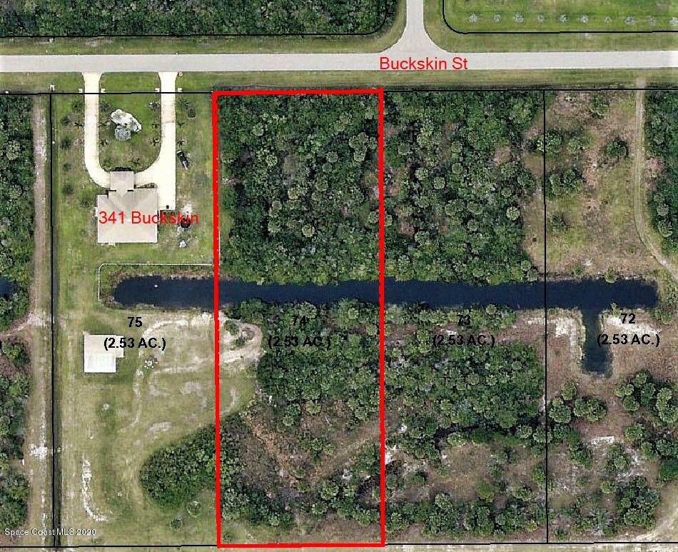 2.53 acres in Brevard County, Florida