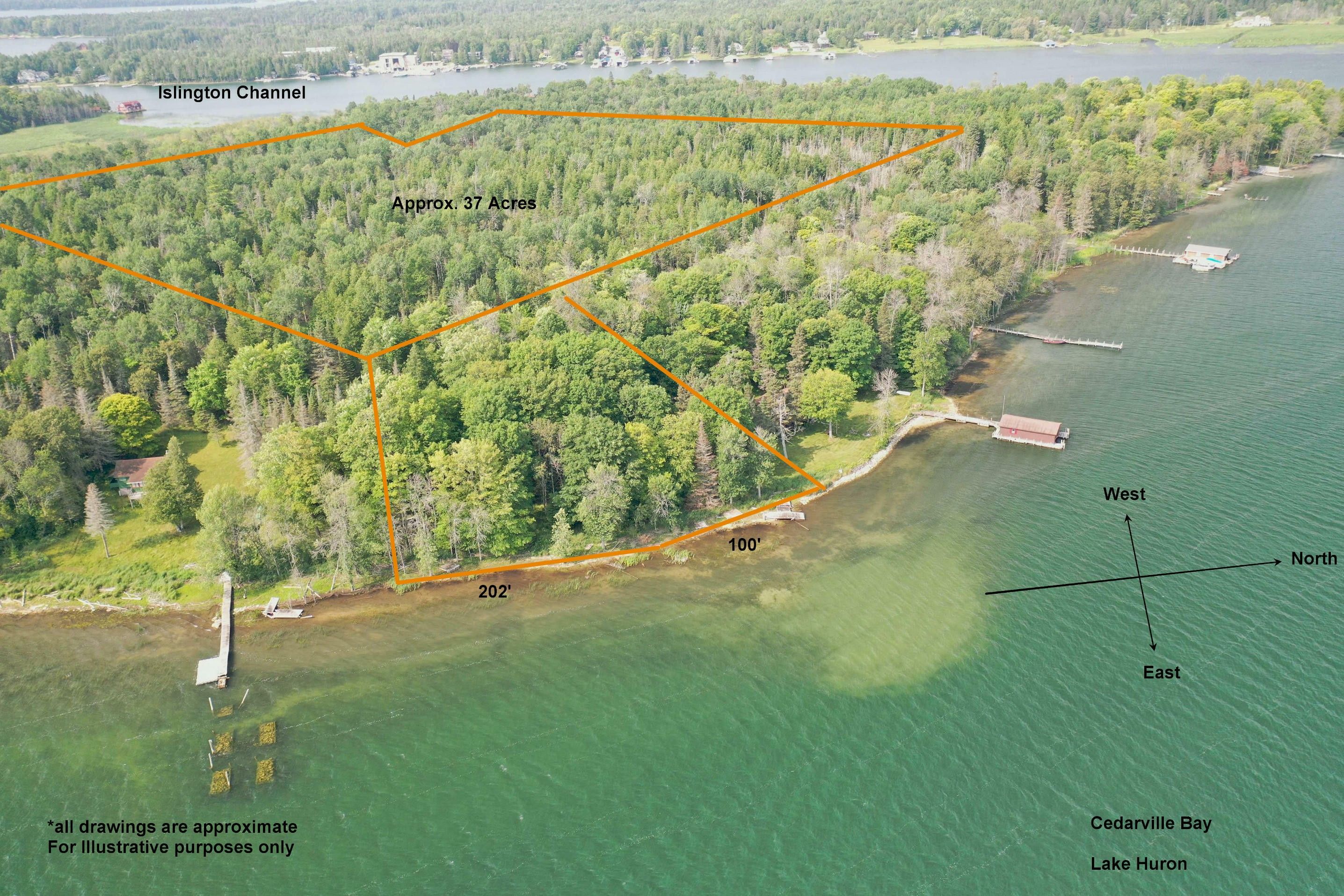 35 acres in Mackinac County, Michigan