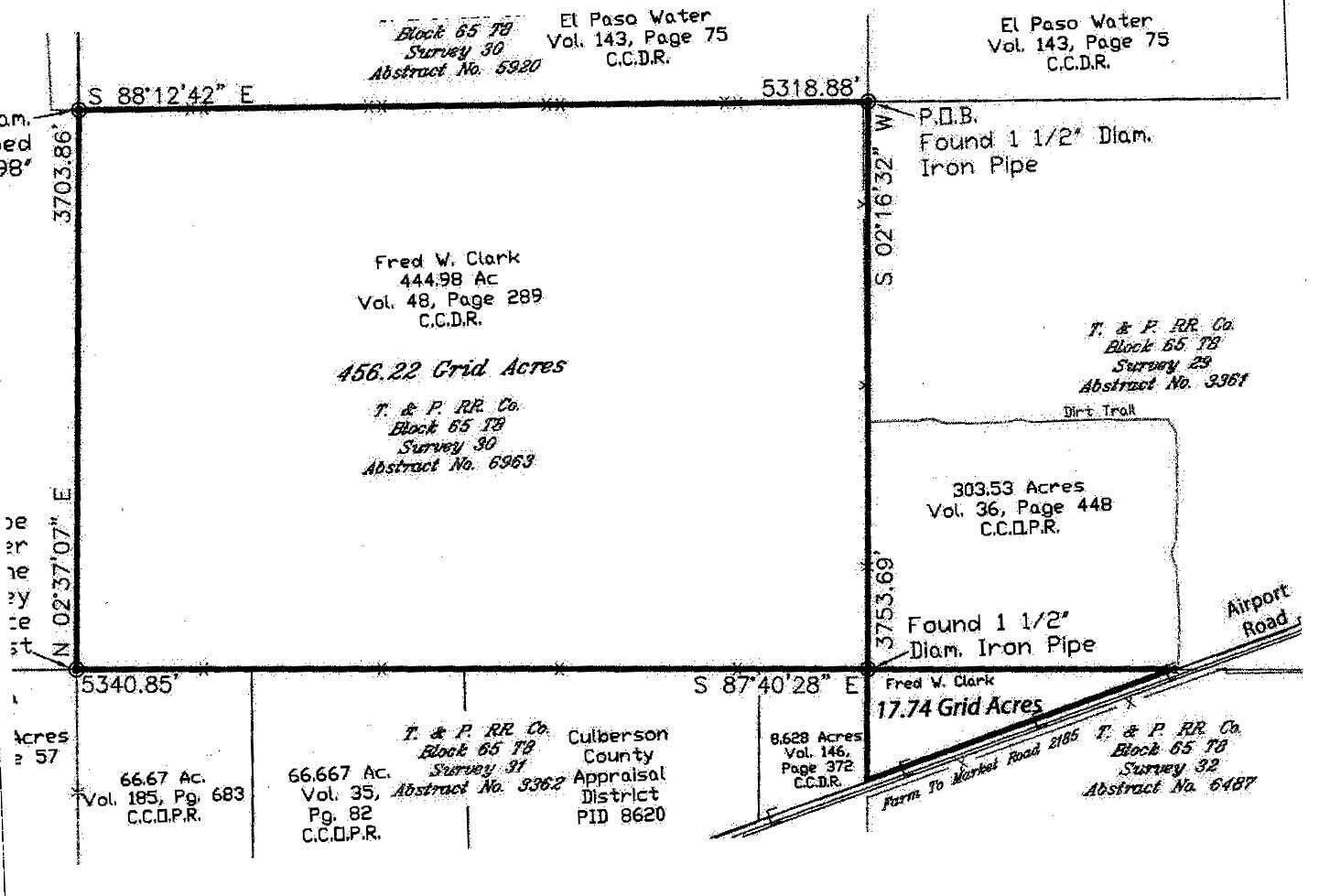 Ab 6963 BLK 65 T8 SUR 30 Road, Van Horn, TX 79855 MLS 842724