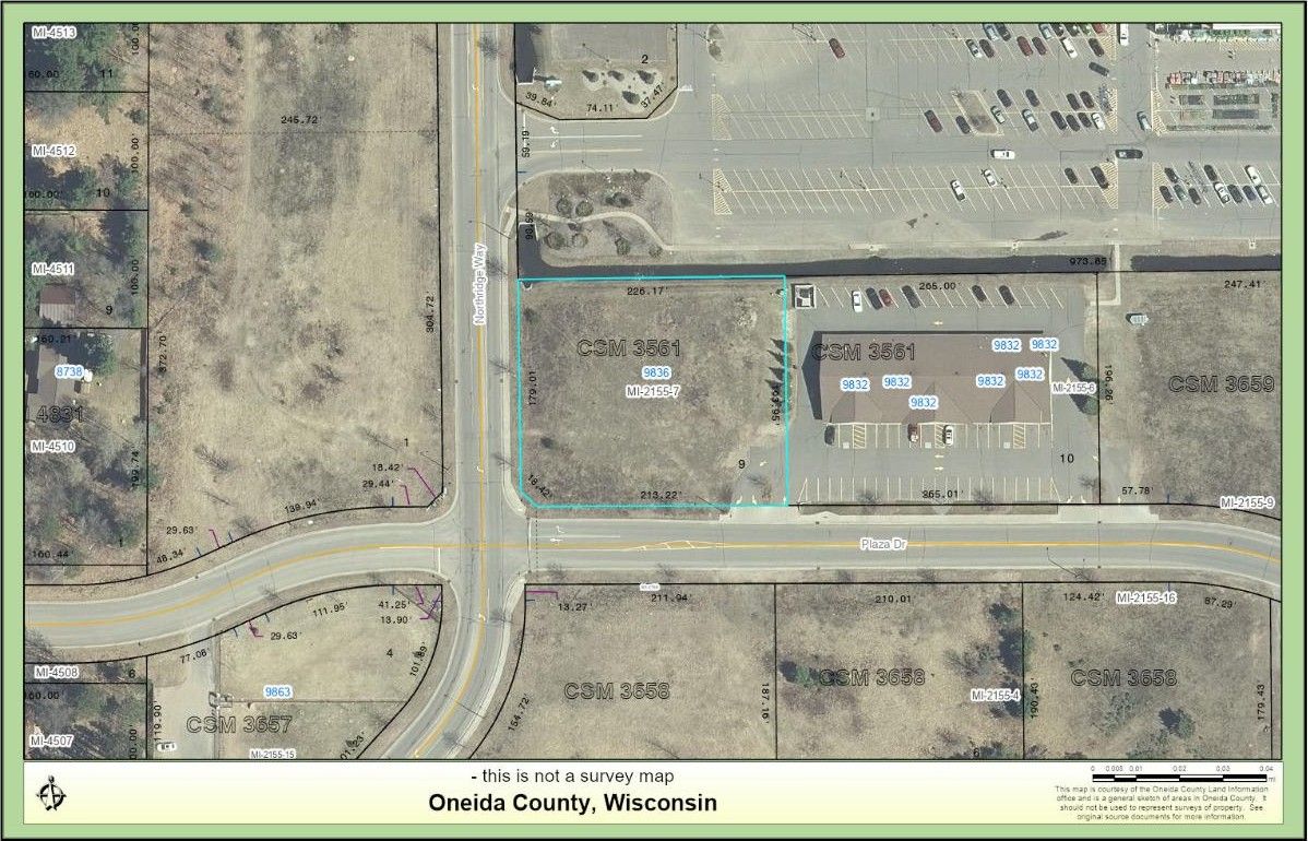 1 acres in Oneida County, Wisconsin