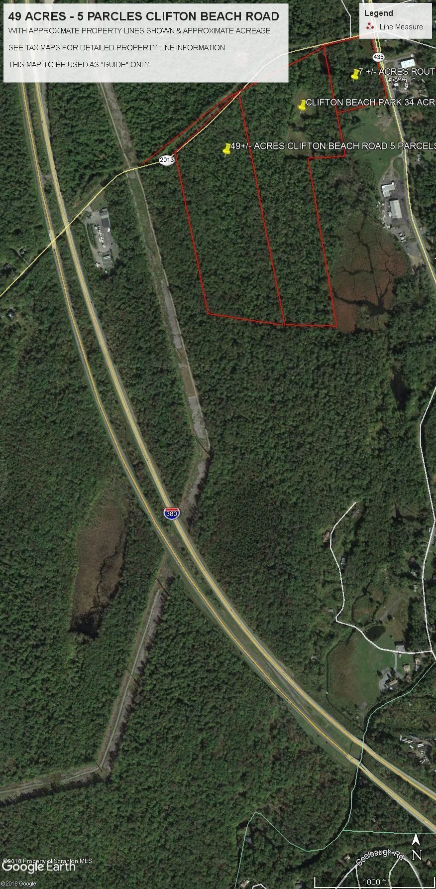49 acres in Lackawanna County, Pennsylvania