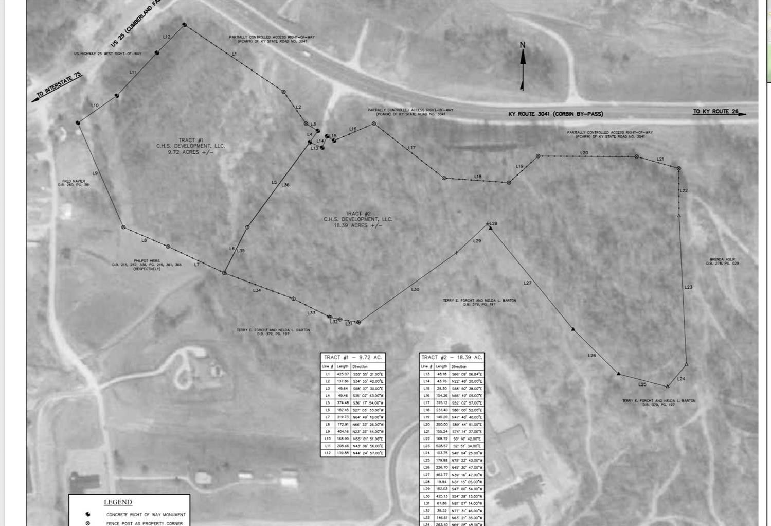 28.11 acres in Whitley County, Kentucky