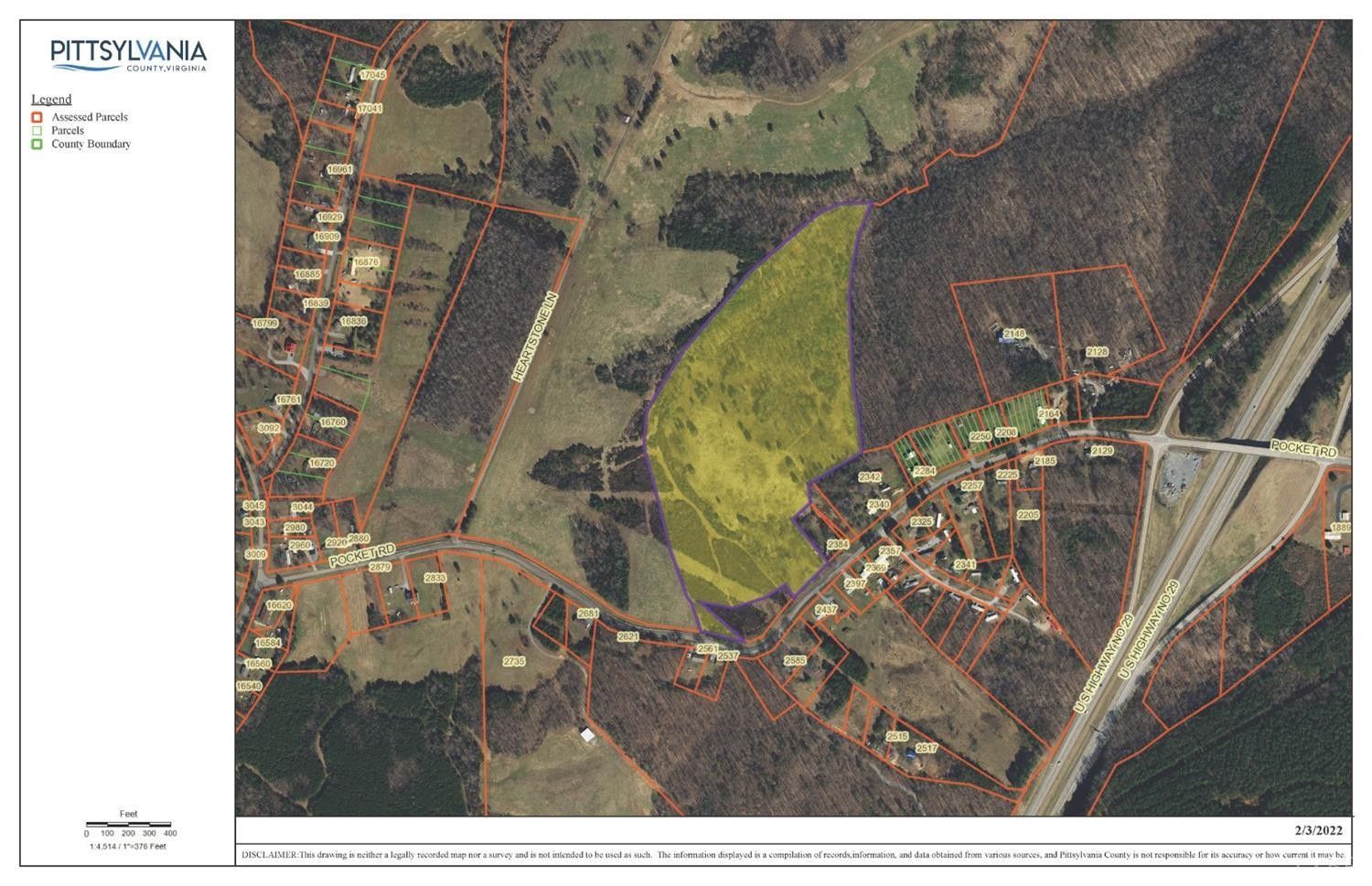 23.06 acres in Pittsylvania County, Virginia