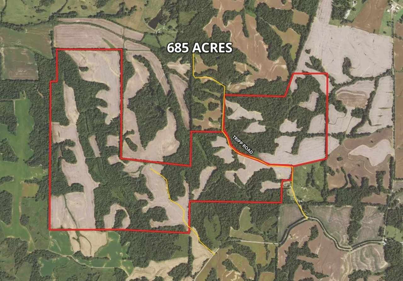 685 acres in Fayette County, Tennessee