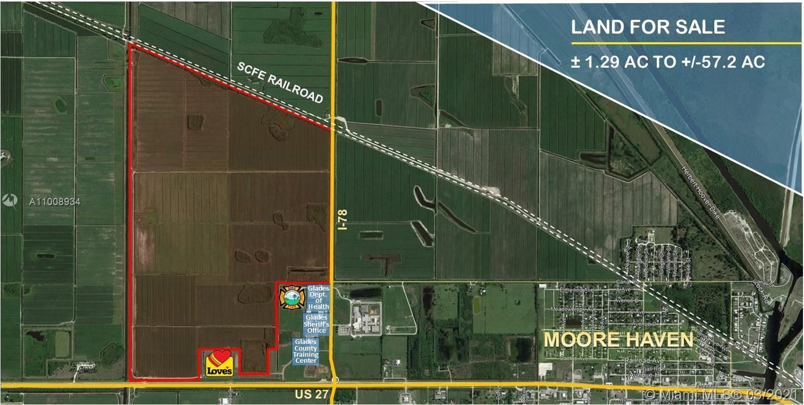 646 acres in Glades County, Florida