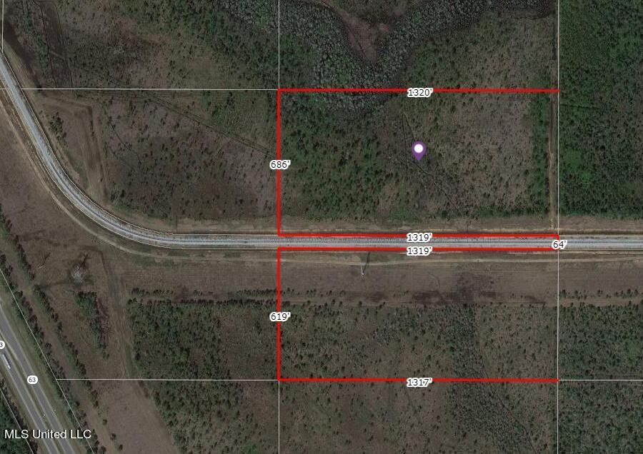 40 acres in Jackson County, Mississippi