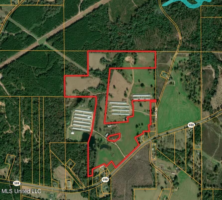 100 acres in Covington County, Mississippi