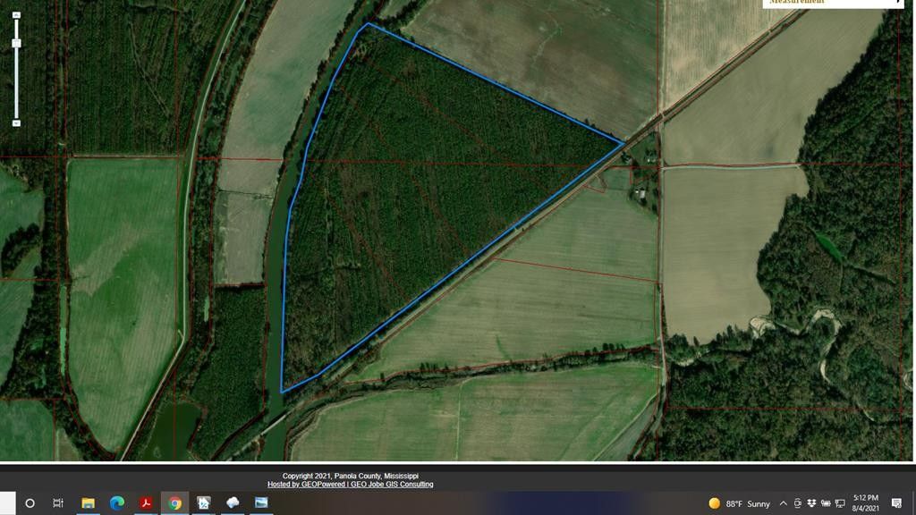 172.36 acres in Panola County, Mississippi