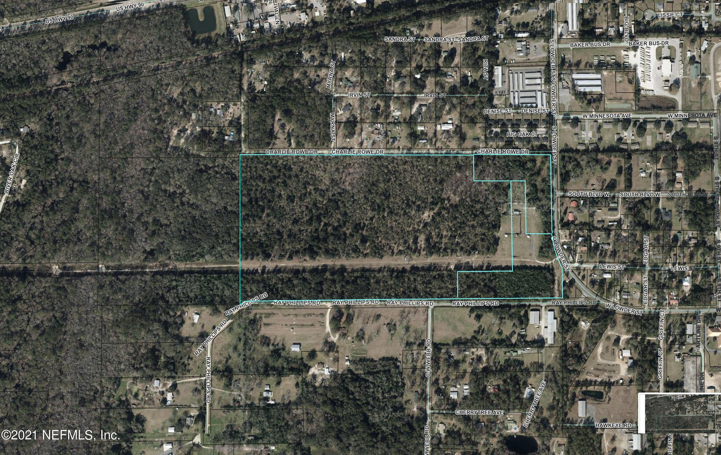 70 acres in Baker County, Florida