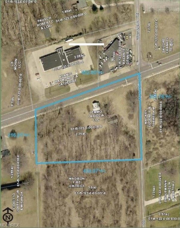 2.75 acres in Lake County, Ohio