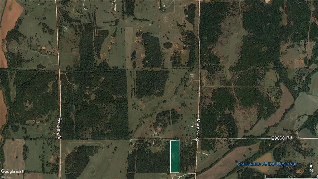 10 acres in Lincoln County, Oklahoma