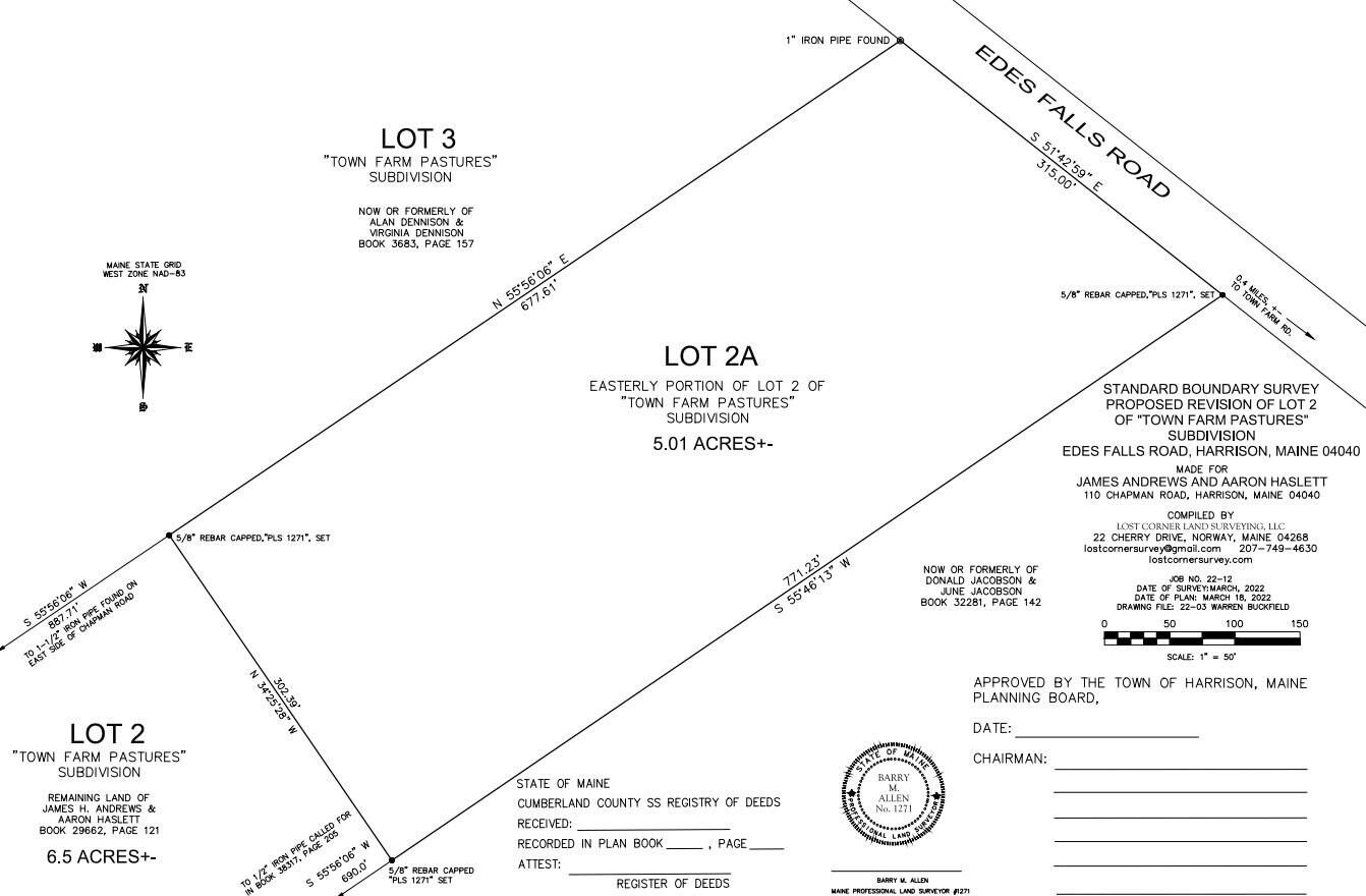 5 acres in Cumberland County, Maine