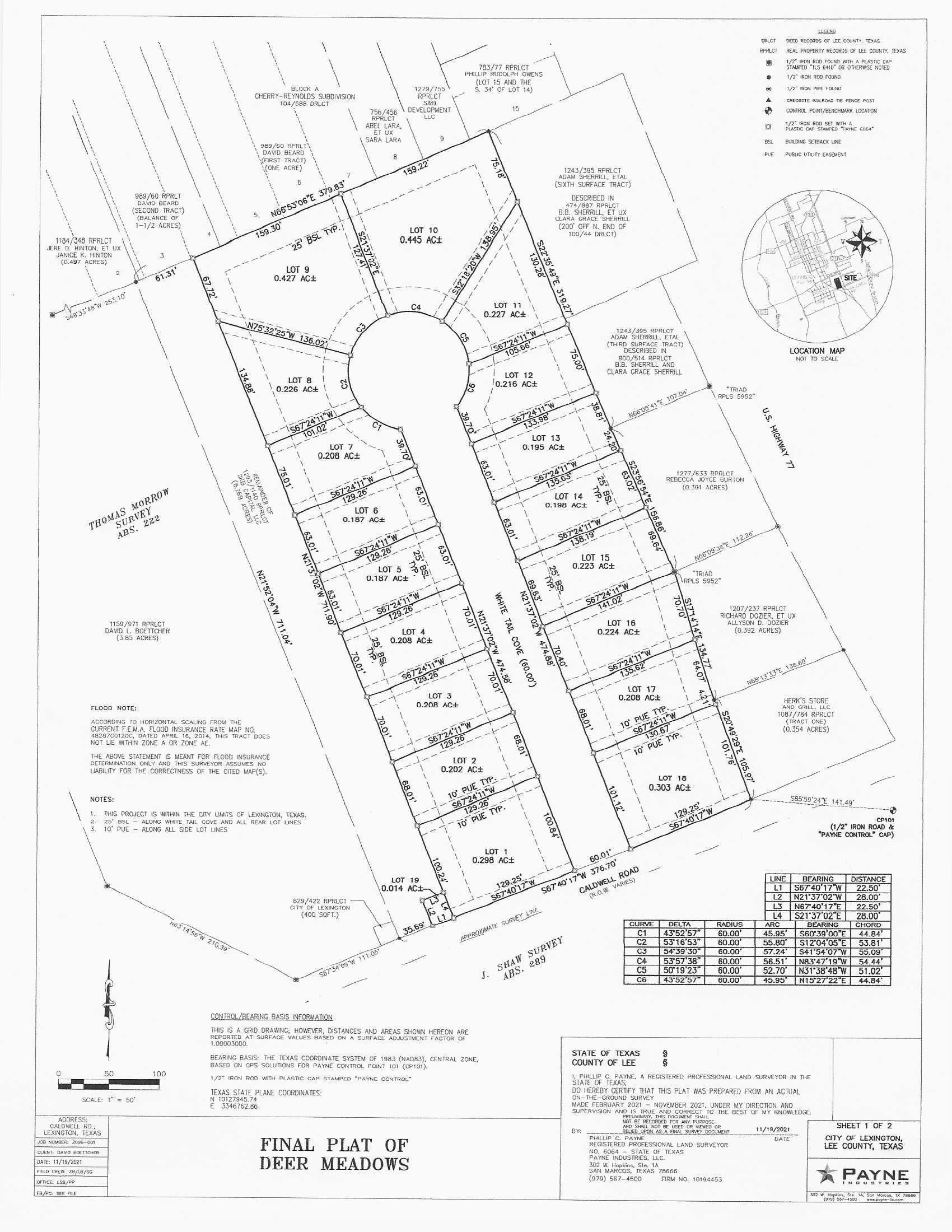 Caldwell St, Lexington, TX 78947