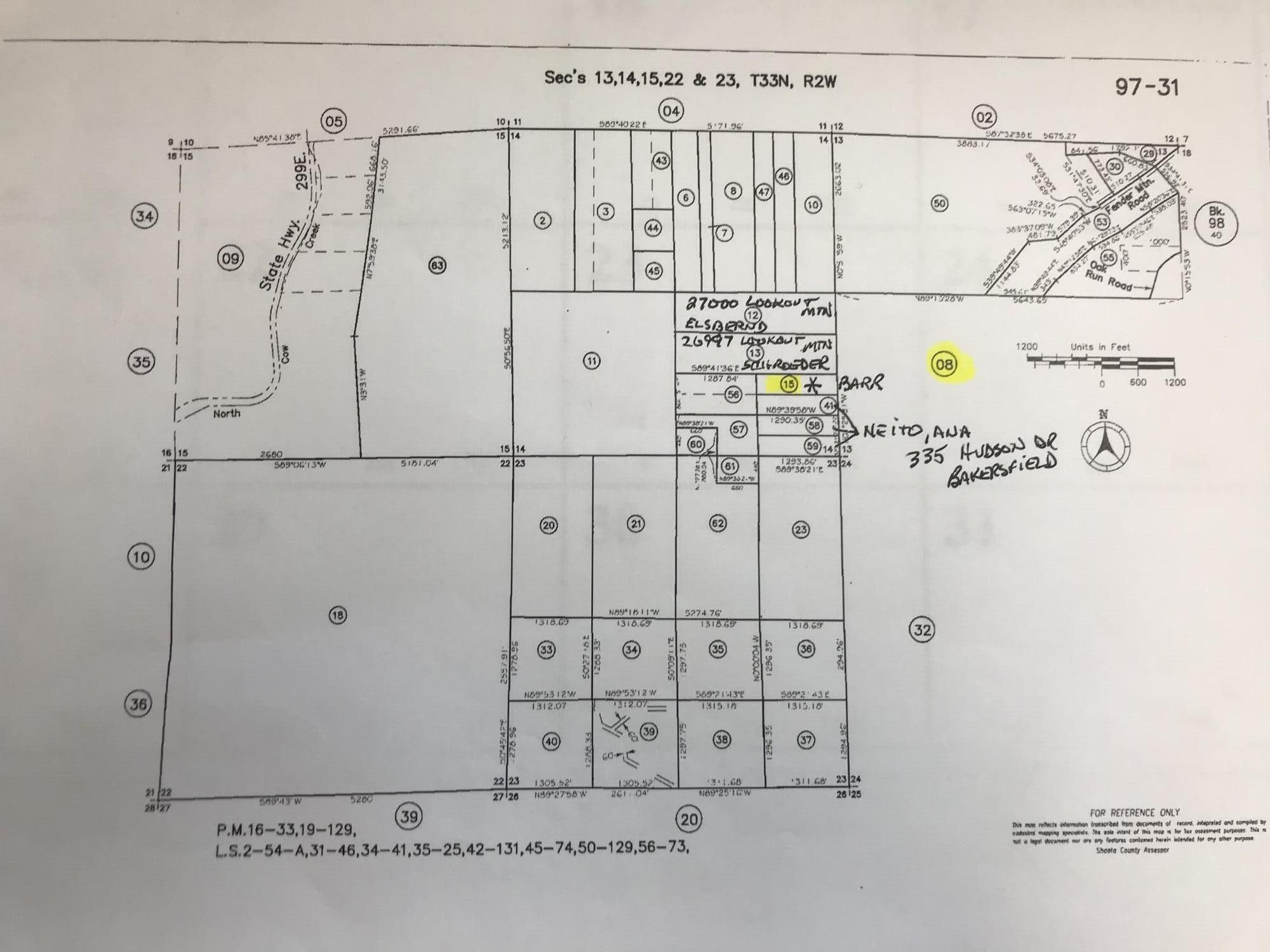 10 acres in Shasta County, California