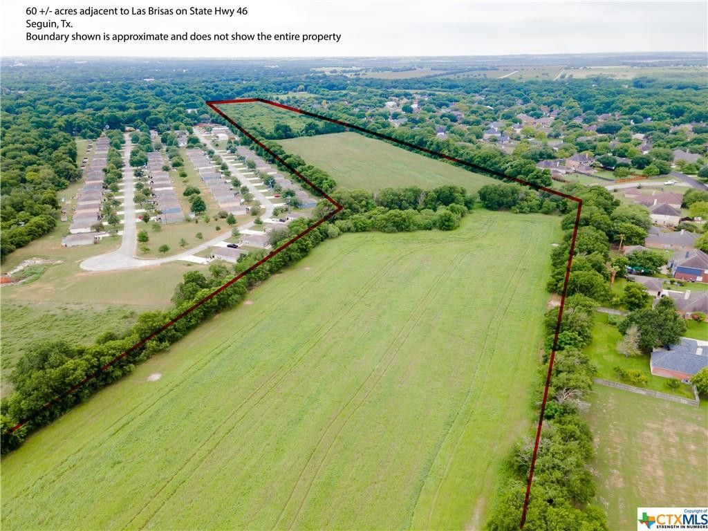 60.9 acres in Guadalupe County, Texas