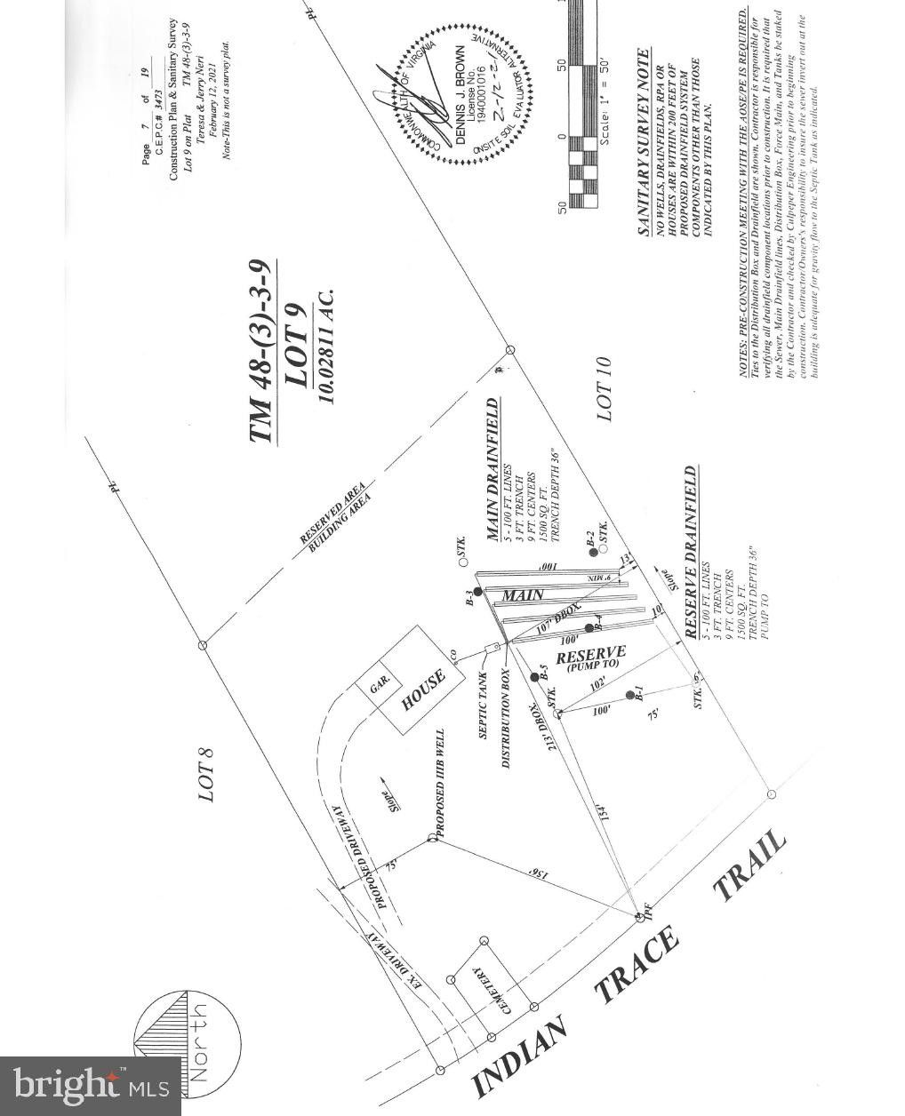 10 acres in Orange County, Virginia