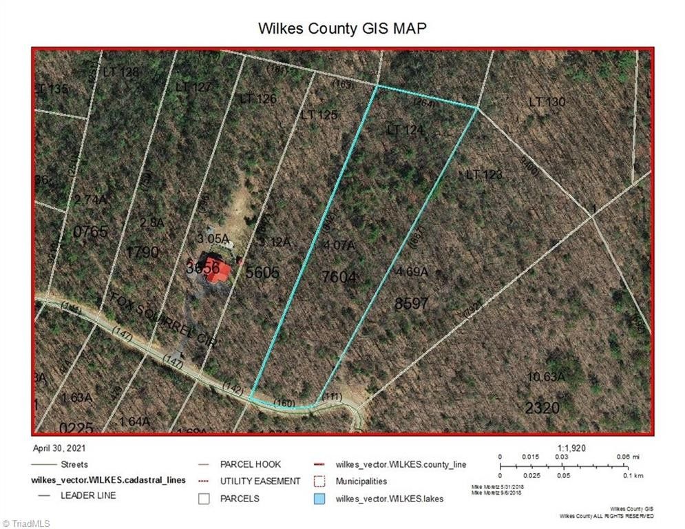 4.07 acres in Wilkes County, North Carolina