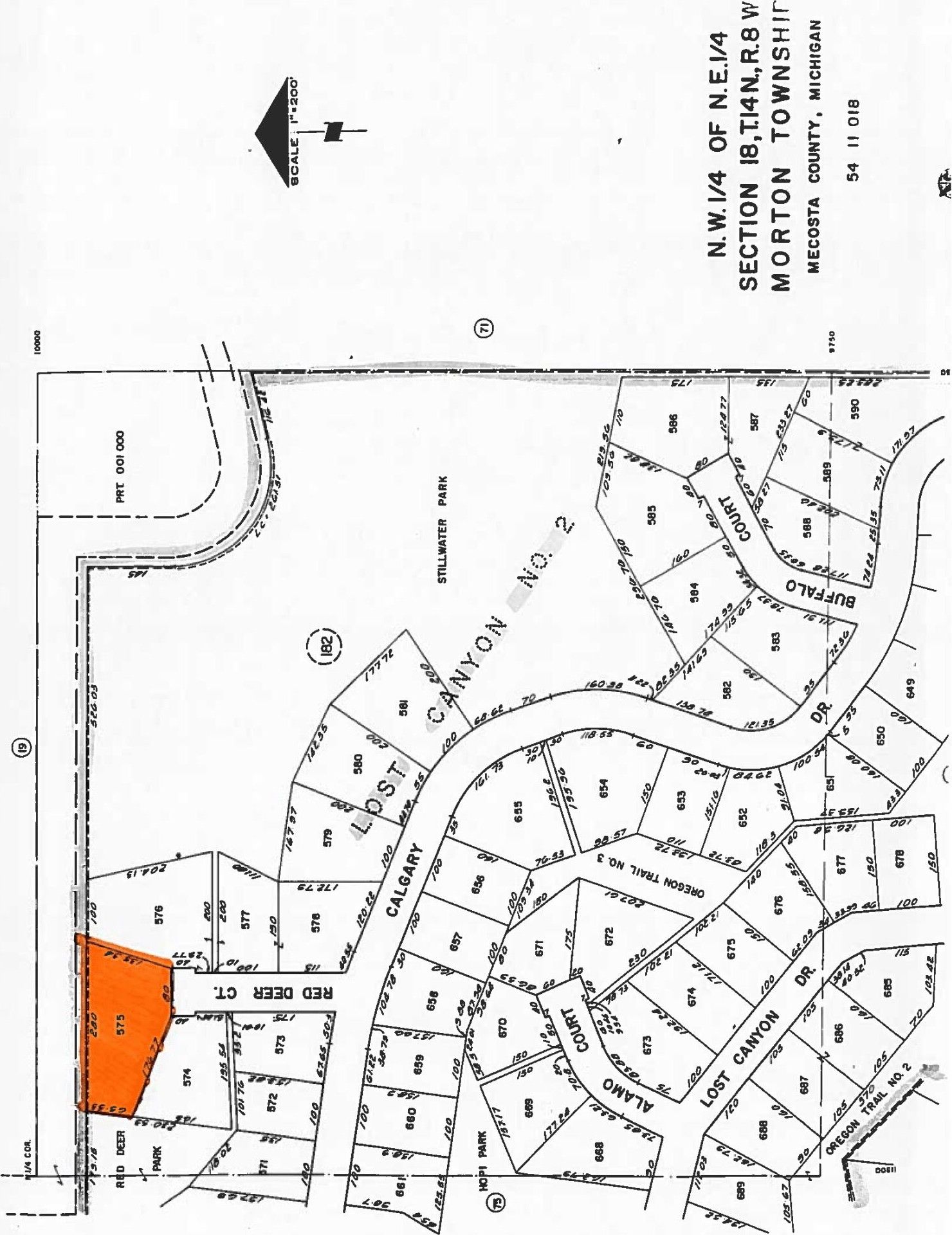 0.61 acres in Mecosta County, Michigan