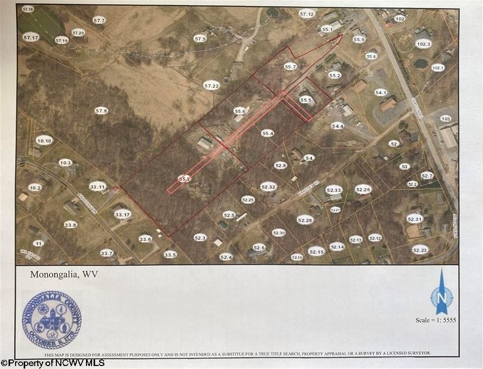 11 acres in Monongalia County, West Virginia