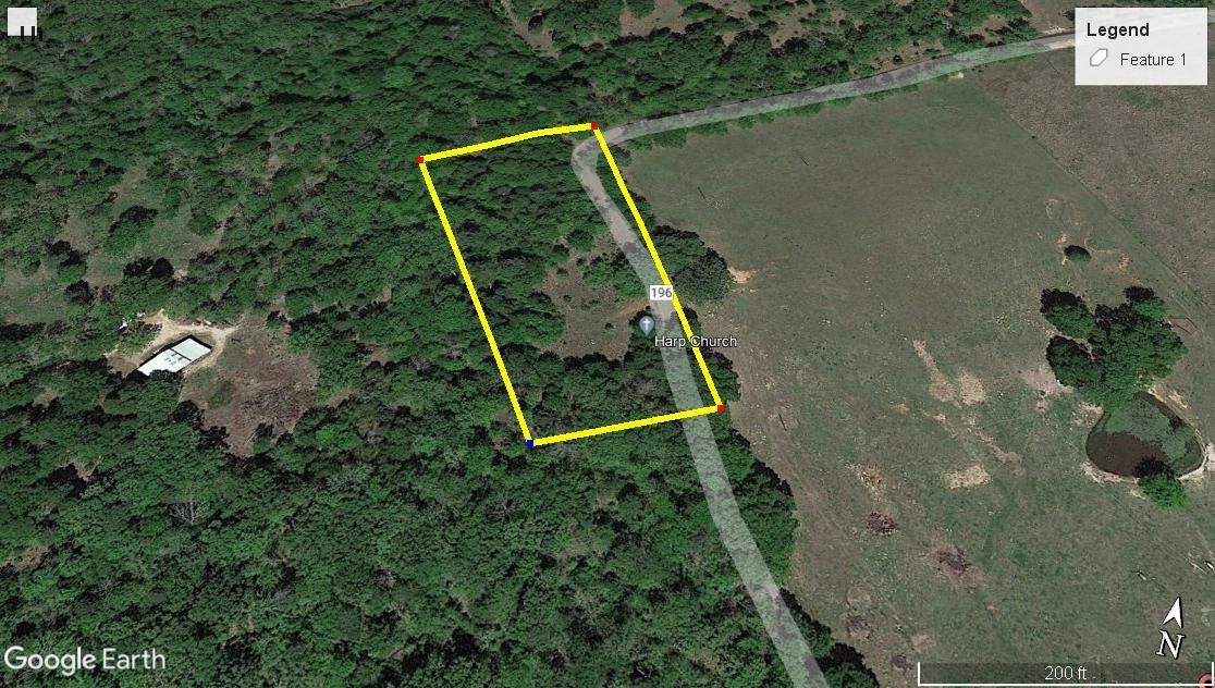 2 acres in Freestone County, Texas