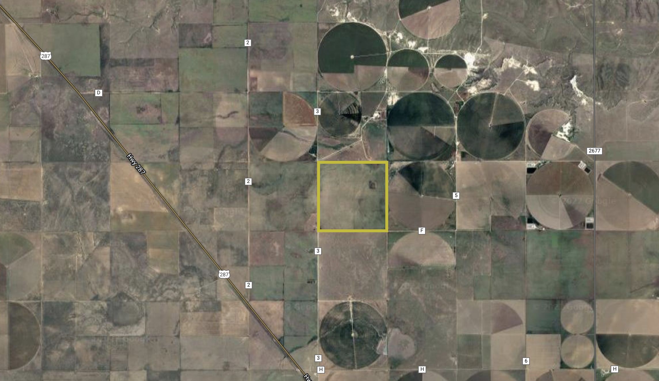 640 acres in Sherman County, Texas