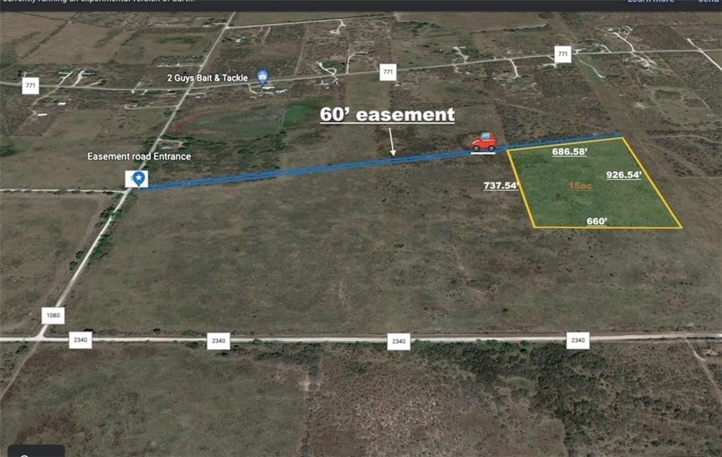 15 acres in Kleberg County, Texas