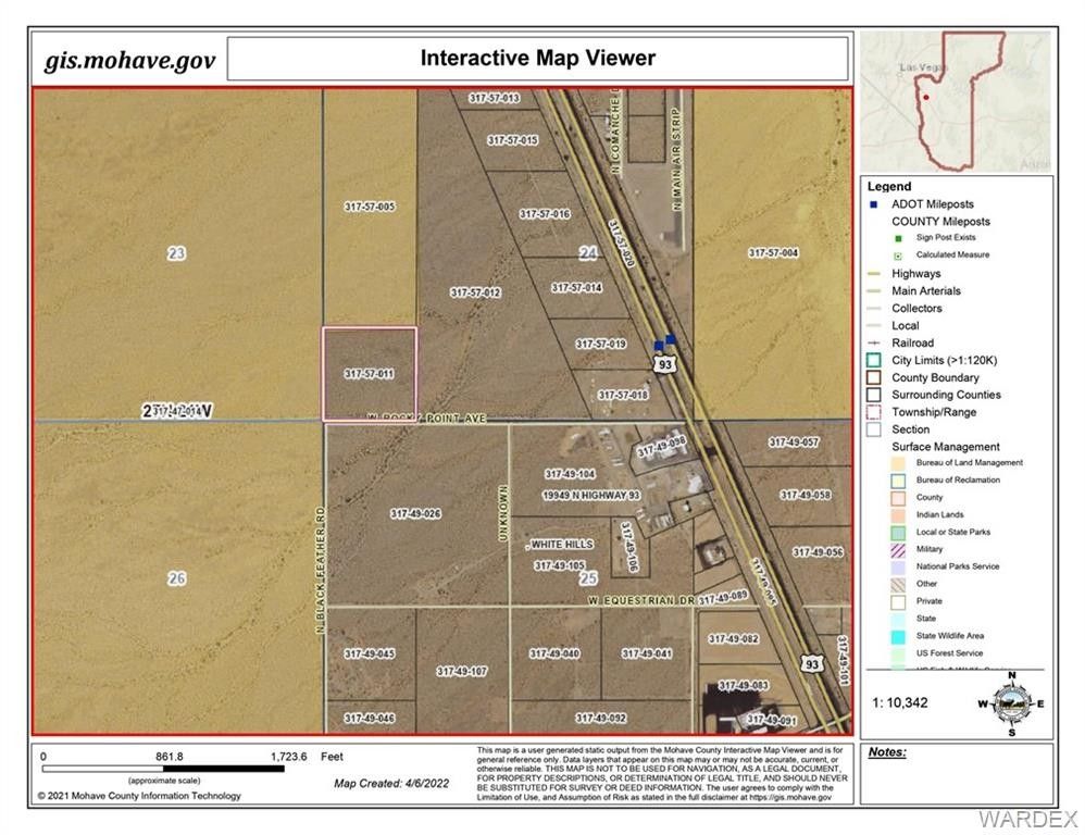 10 acres in Mohave County, Arizona