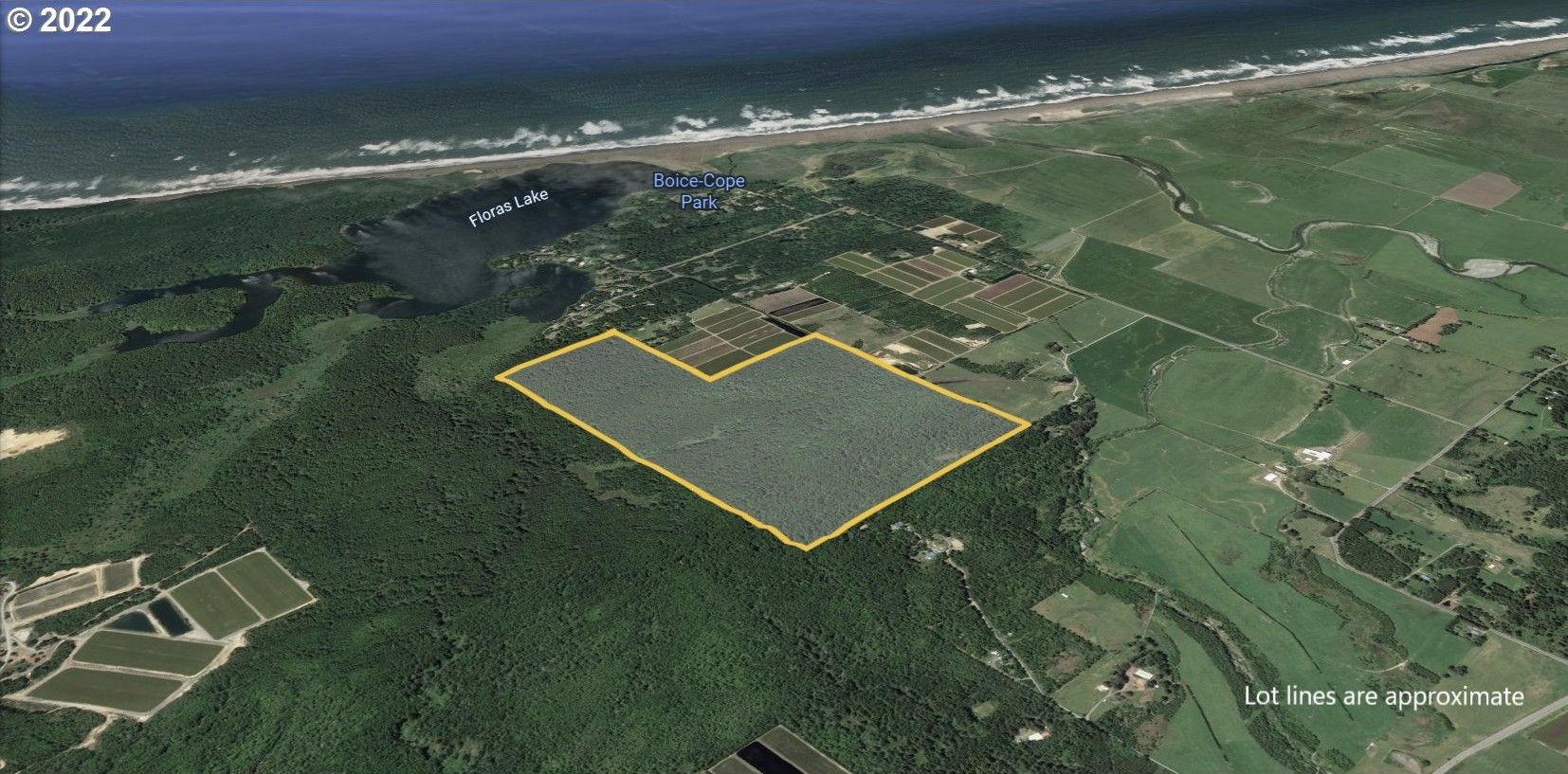 200 acres in Curry County, Oregon