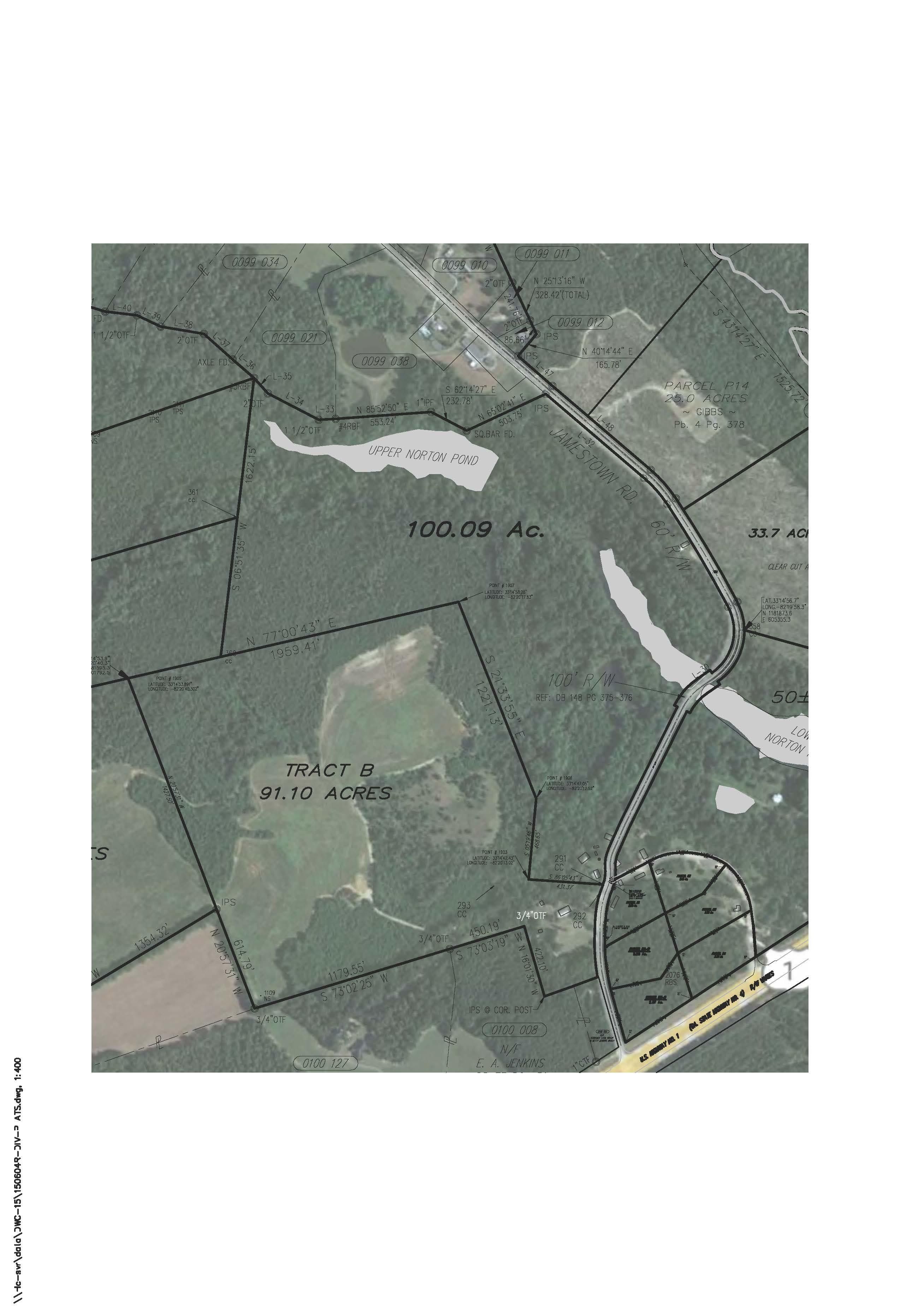 100 acres in Jefferson County,