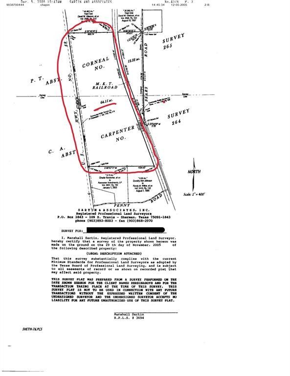 64.15 acres in Grayson County, Texas