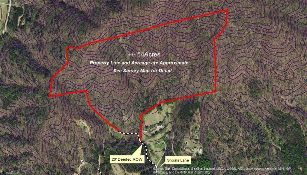 54.41 acres in Wilkes County, North Carolina