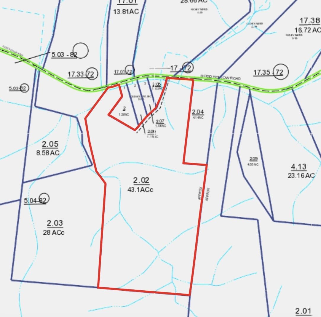 47.62 acres in Hickman County, Tennessee