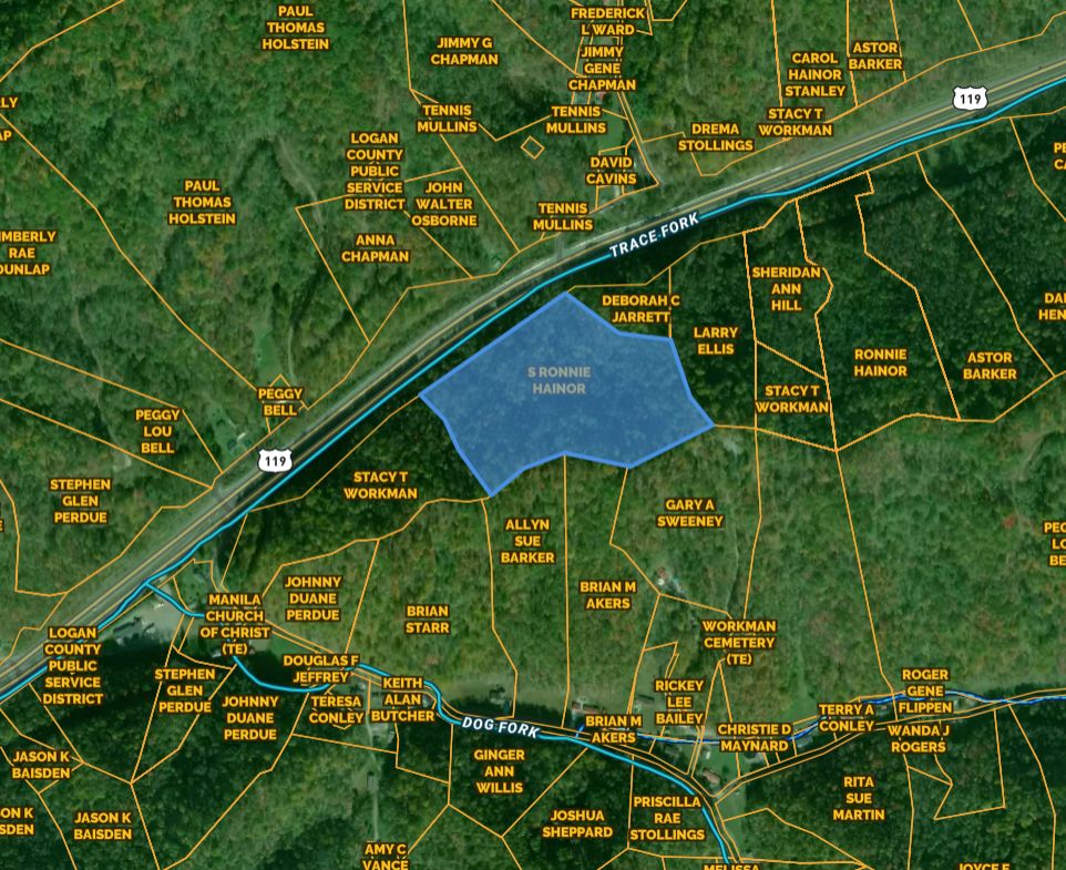 16.16 acres in Boone County, West Virginia