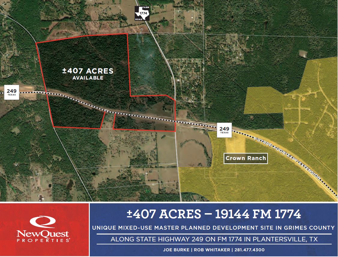 407 acres in Grimes County, Texas