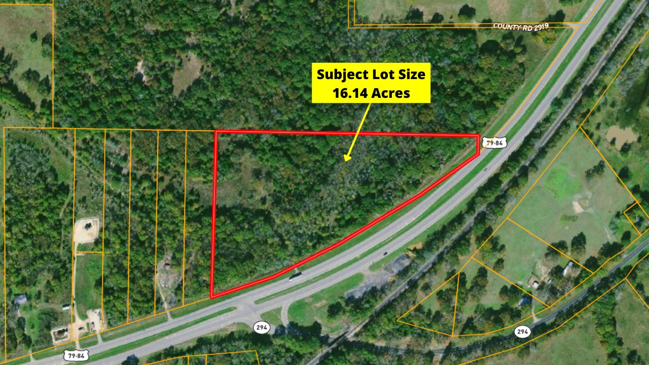 16.14 acres in Anderson County, Texas