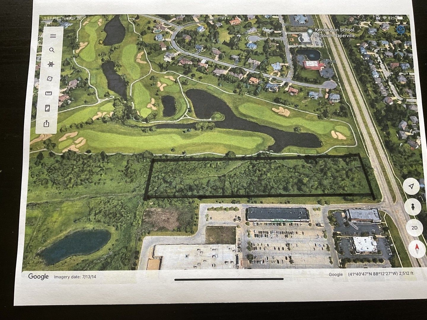 8.69 acres in Will County, Illinois