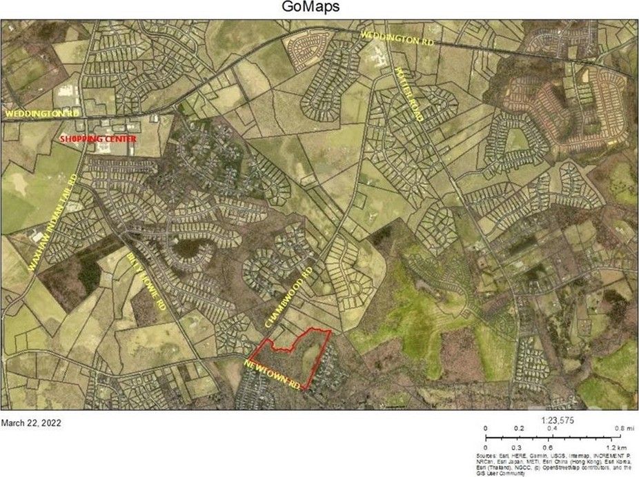 34 acres in Union County, North Carolina