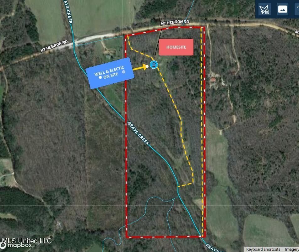 69 acres in Benton County, Mississippi