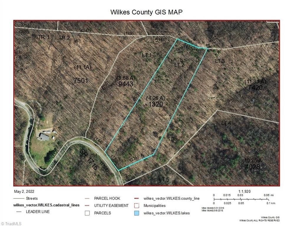 4.43 acres in Wilkes County, North Carolina