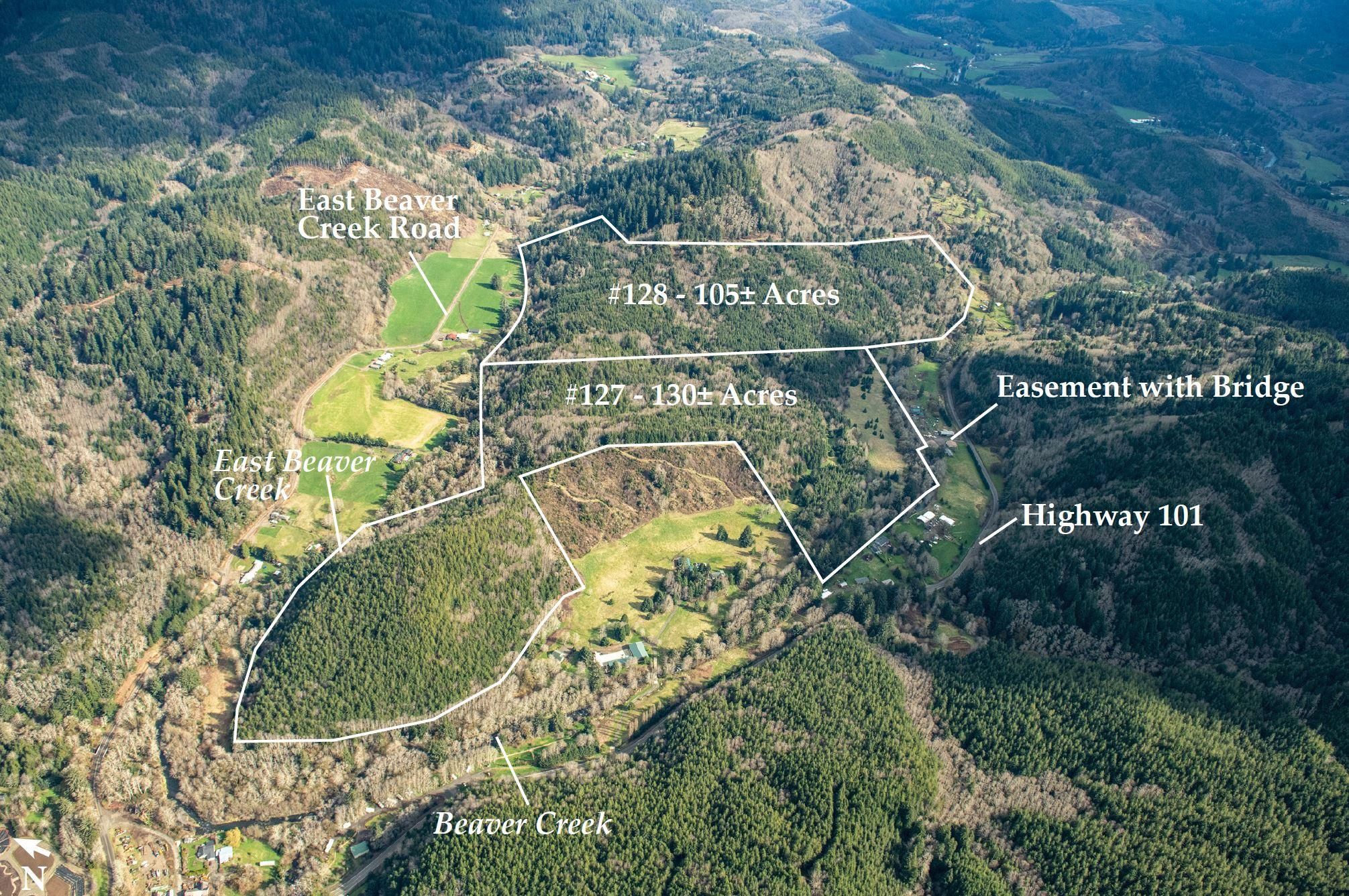 235 acres in Tillamook County, Oregon