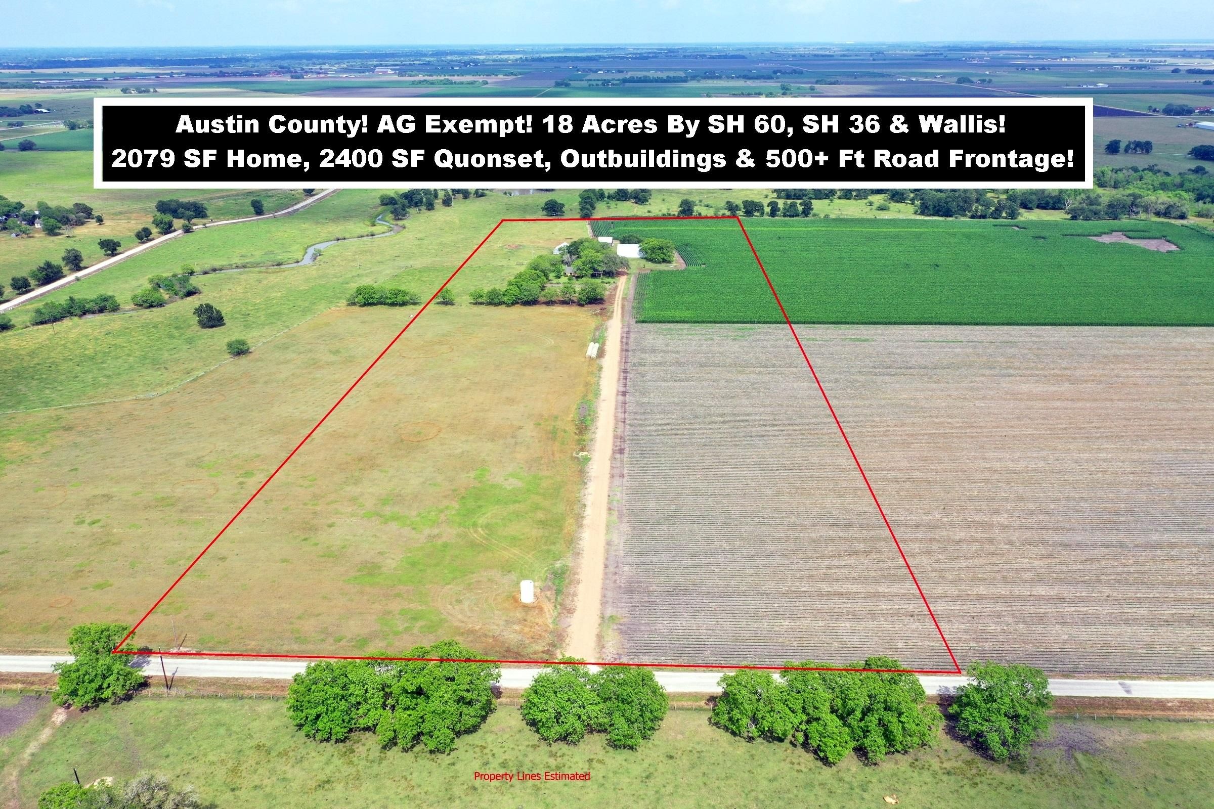 18 acres in Austin County, Texas