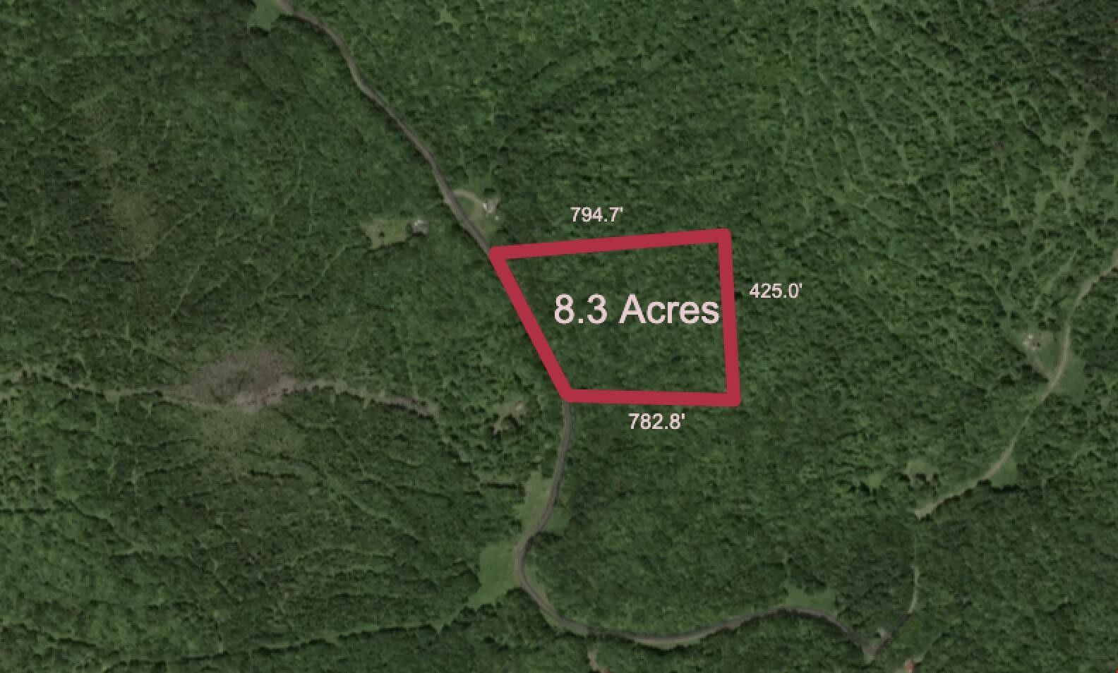 8.3 acres in Aroostook County, Maine