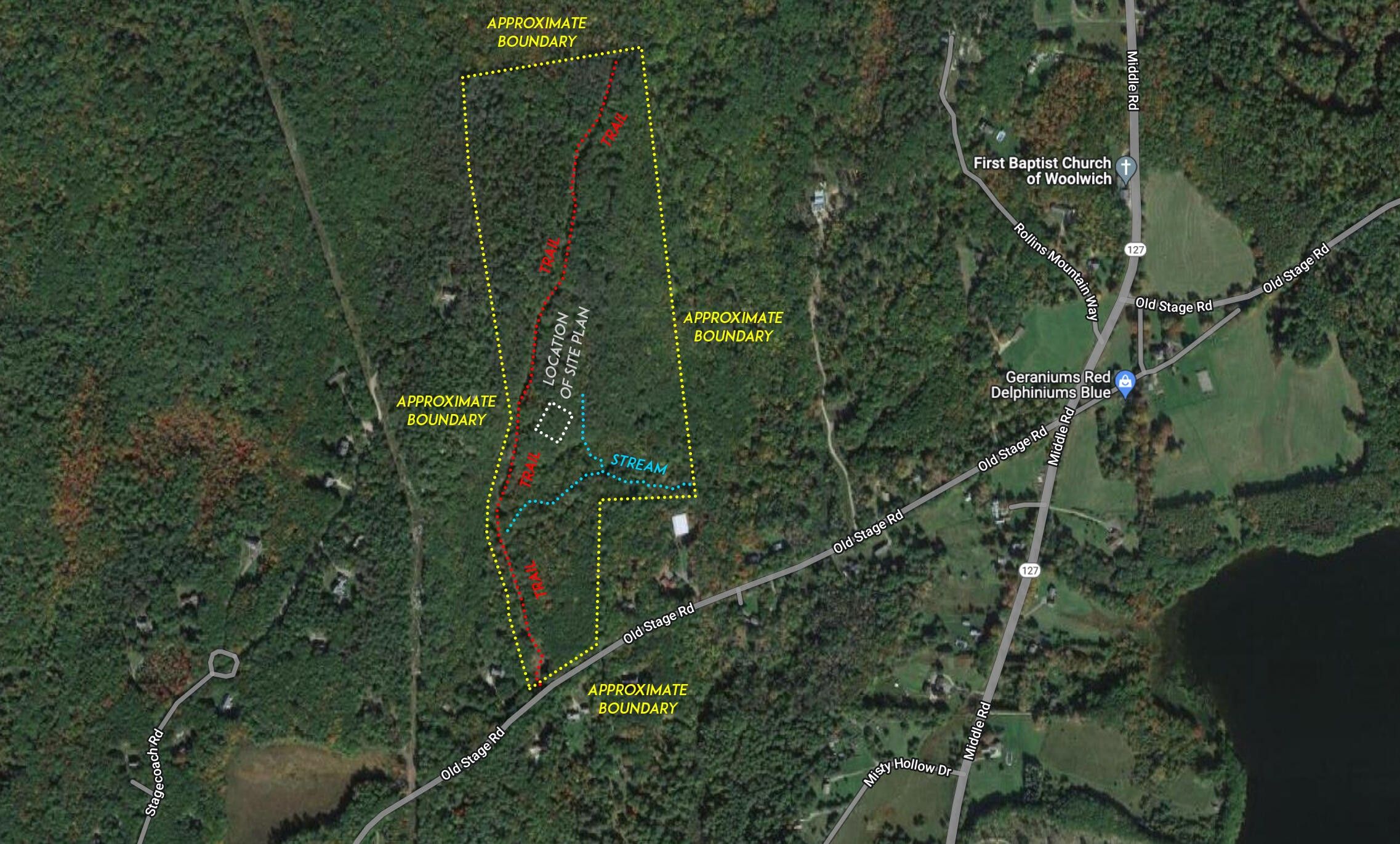 61.19 acres in Sagadahoc County, Maine