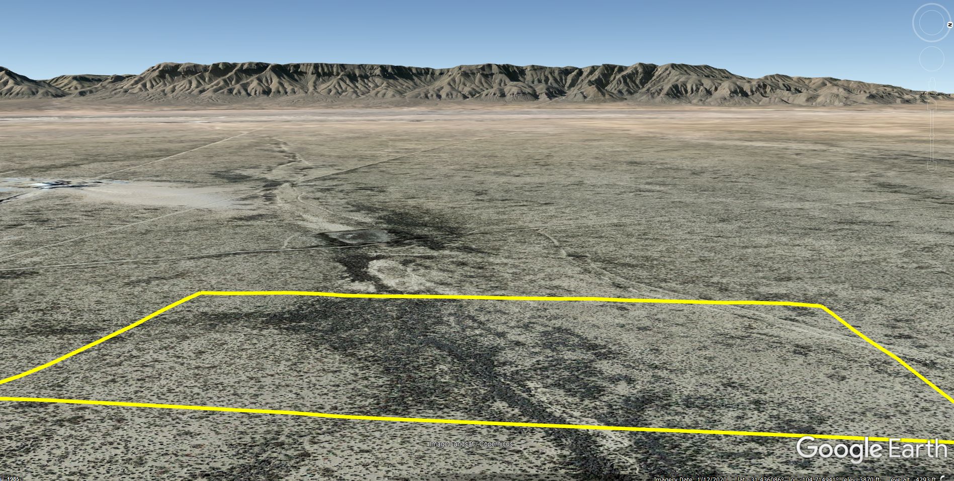 20 acres in Culberson County, Texas