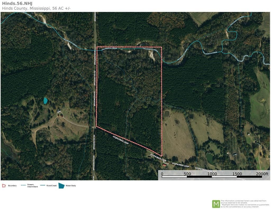 56 acres in Hinds County, Mississippi