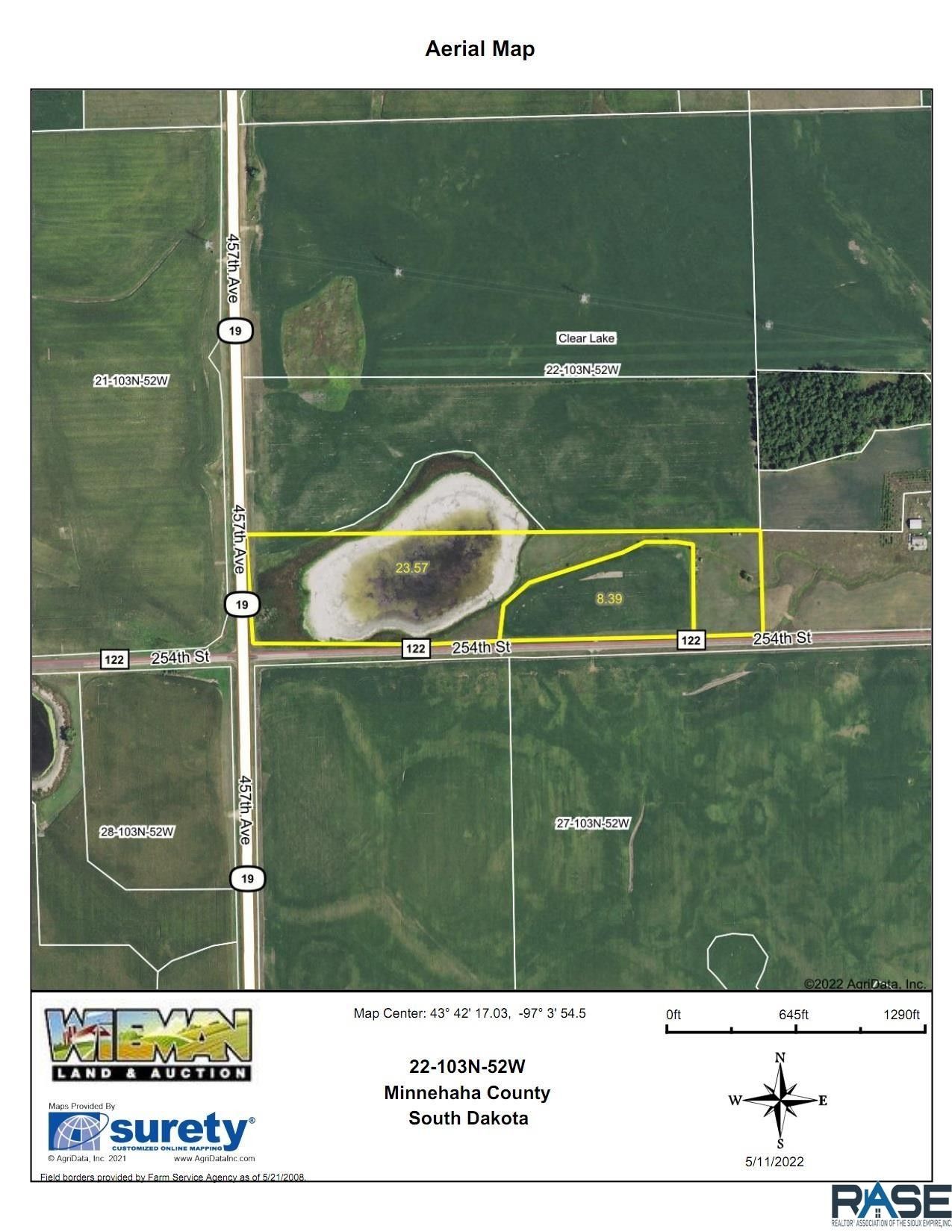 32 acres in Minnehaha County, South Dakota