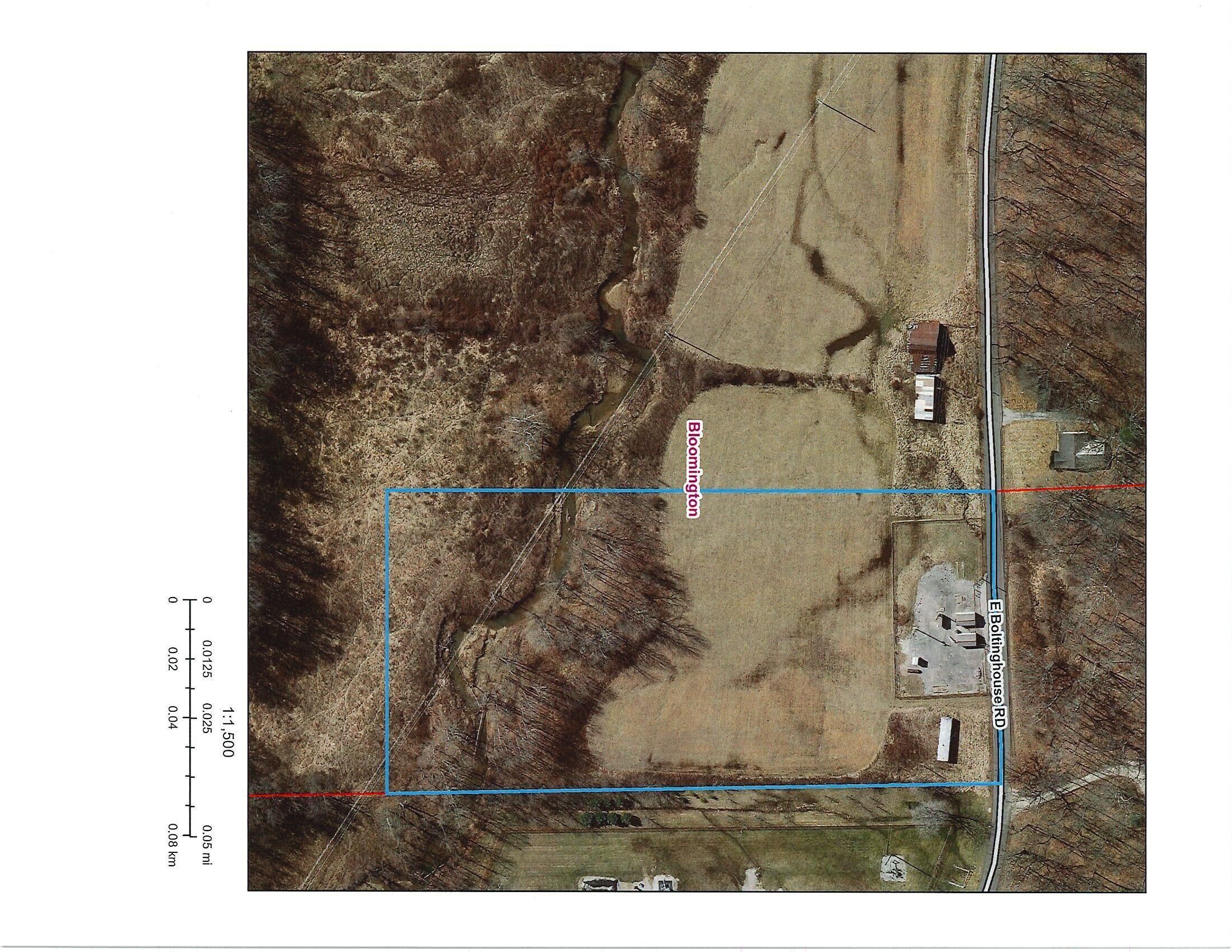 5 acres in Monroe County, Indiana
